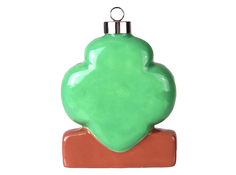 ๐ 3D Girl Scout Trefoil Ornament