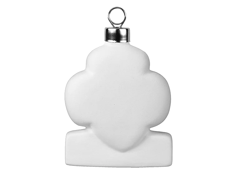 ๐ 3D Girl Scout Trefoil Ornament - Image 2