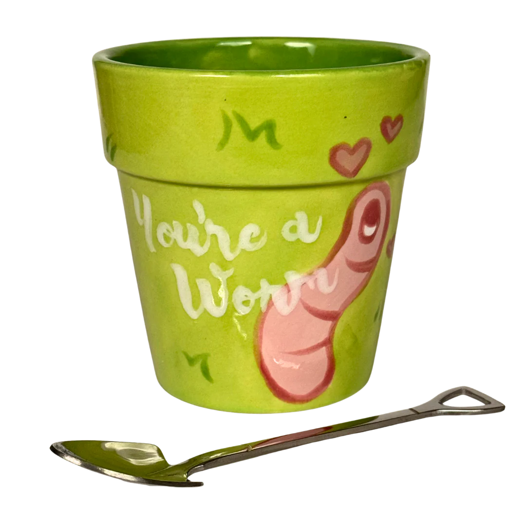 🐸 Flower Pot w/ Shovel