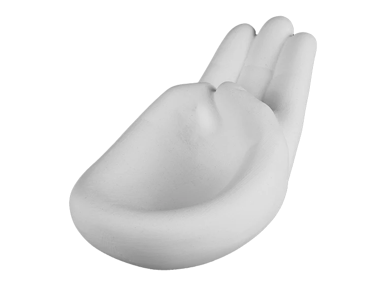 💚 Girl Scout Promise Hand Dish - Image 2