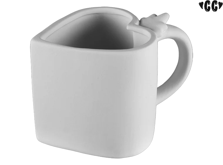 💜 *Heart Shaped Mug