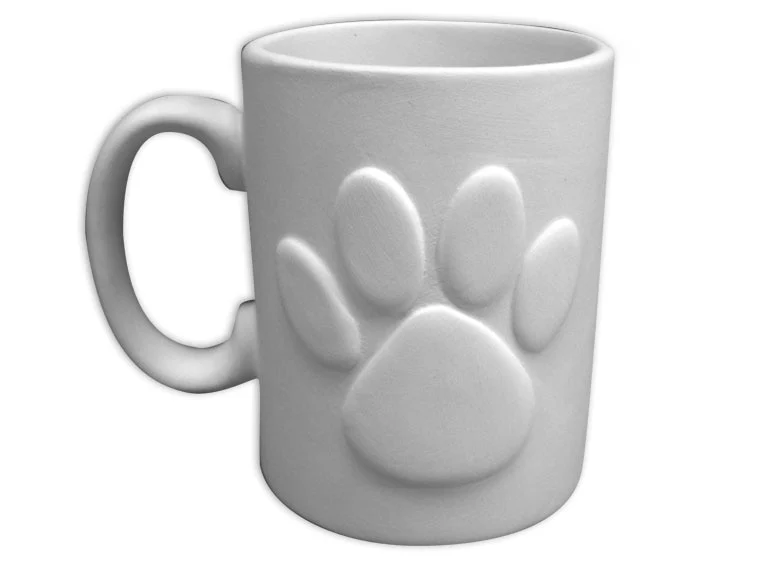 ☕ *Paw Print Mug