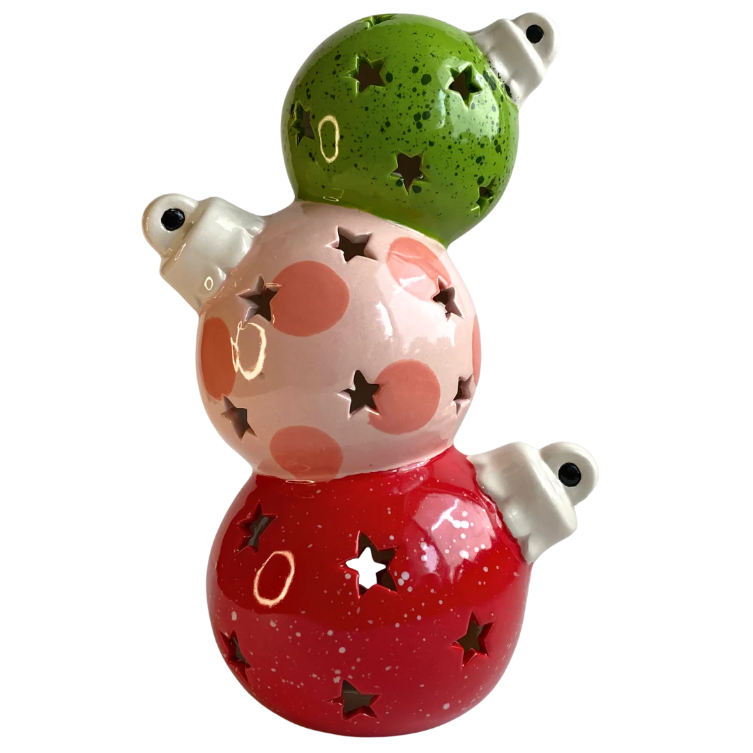 🎅 Stack of Ornaments Lantern
